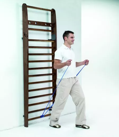 NOHRD Wallbars Sprossenwand Eiche, 10 Sprossen