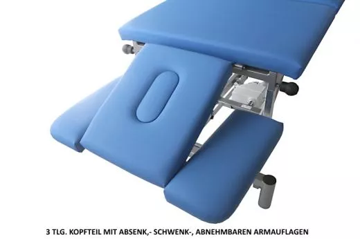 Behandlungsliege GAMMA B, fusshydraulisch