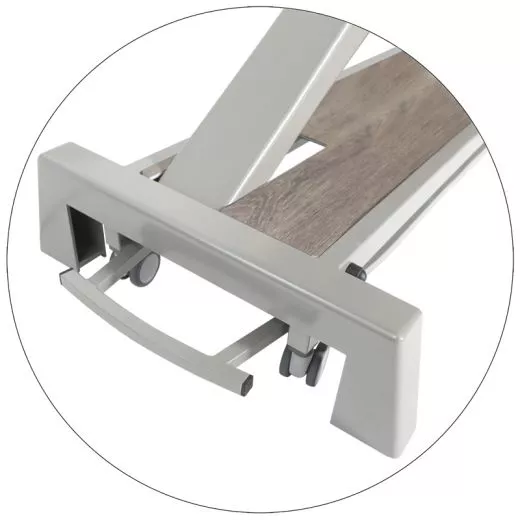 Behandlungsliege INOX B, elektrisch