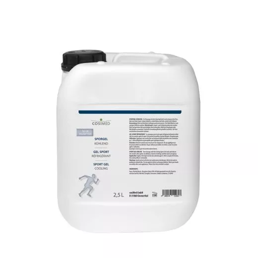 Sportgel khlend - Mit Dosierspender (500 ml) oder Kanister mit 2,5 Liter