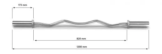 ATS- SZ STANGE (1,20 M / CHROM)