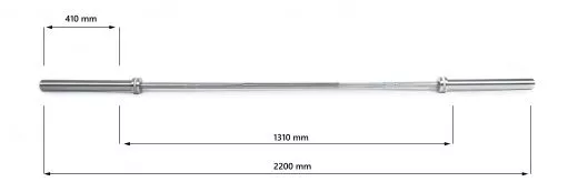 ATS TRAININGSSTANGE (2,20 M)