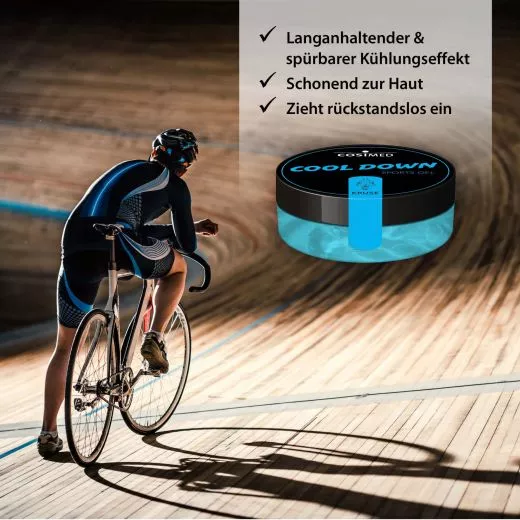 COSIMED X KRUSE COOL DOWN SPORTS GEL (200 ML / TIEGEL)