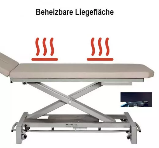 Beheizbares Liegenpolster