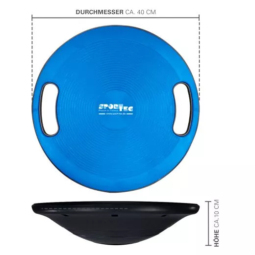 SPORT-TEC BALANCE BOARD MIT GRIFFEN, � 40 cm