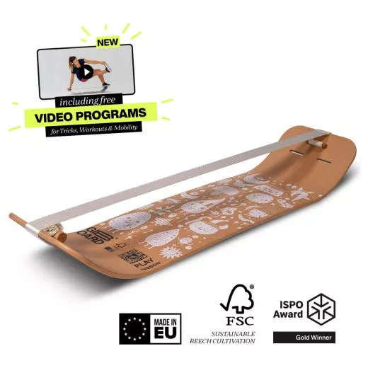 GIBBON GIBOARD-SET PLAY WHITE