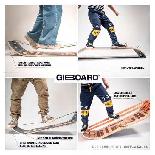 GIBBON GIBOARD-SET PLAY WHITE