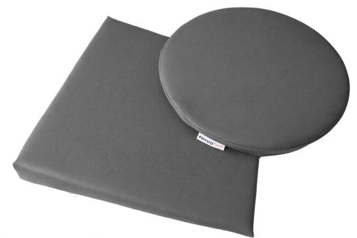 Sitzkeilkissen eckig mit Kunstleder (37 x 37 x 7 CM)