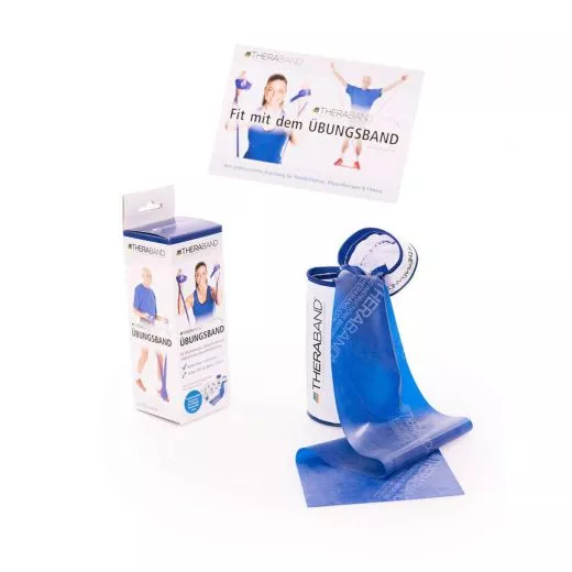 Thera-Band 2,5 m in Reiverschlusstasche