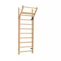 NOHRD Wallbars Sprossenwand Eiche, 10 Sprossen