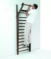 NOHRD Wallbars Sprossenwand Eiche, 14 Sprossen