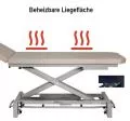 Behandlungsliege INOX A, elektrisch