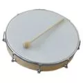 Tambourin mit Naturfell  24 cm