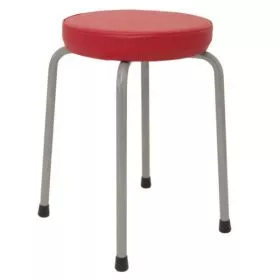 Gymnastikhocker gepolstert rund