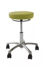 Drehhocker mit Rollen und Handring